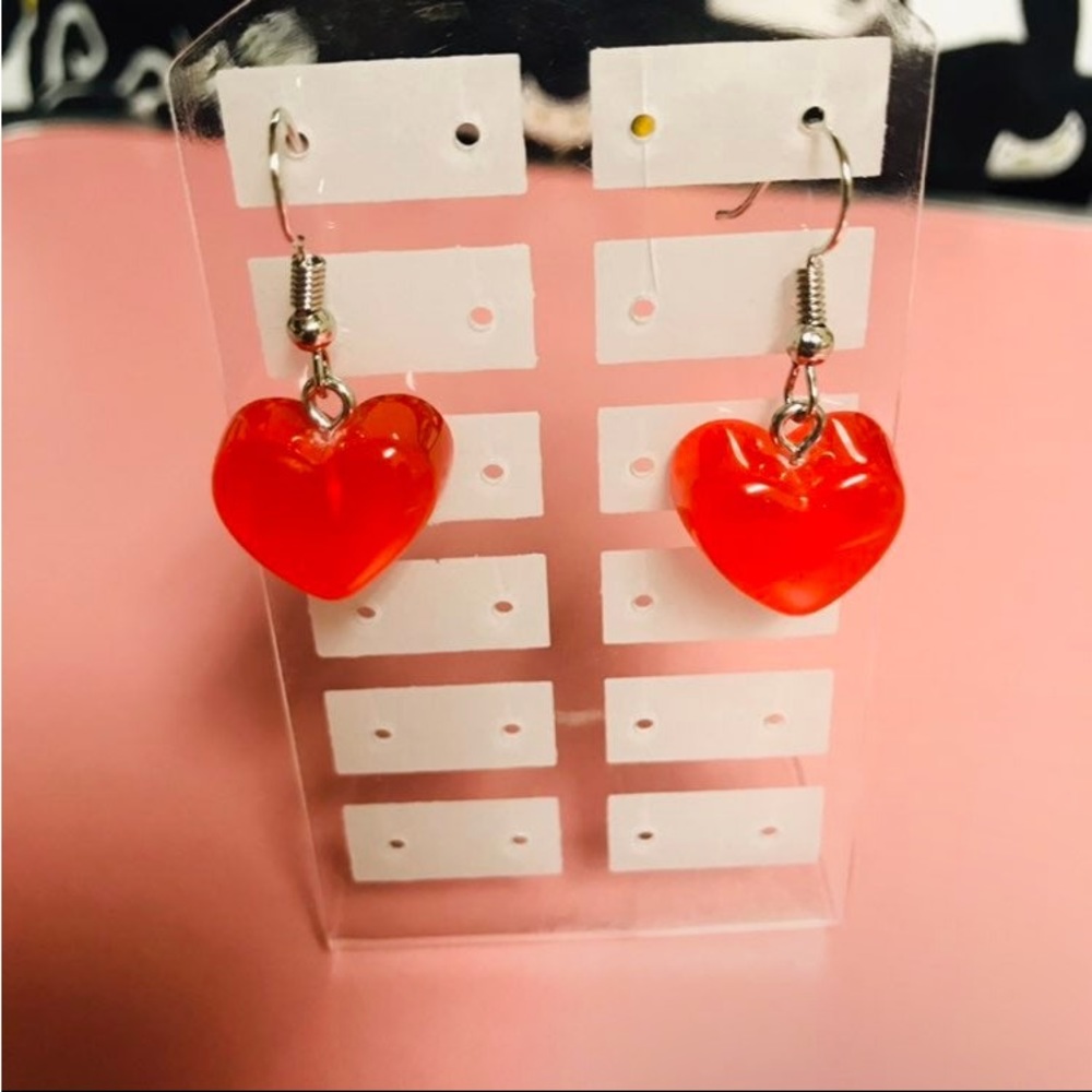 4/$10!!Heart earrings
